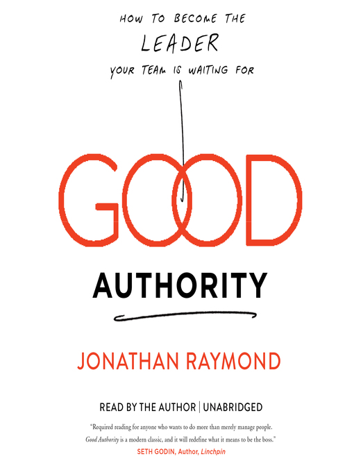 Title details for Good Authority by Jonathan Raymond - Available